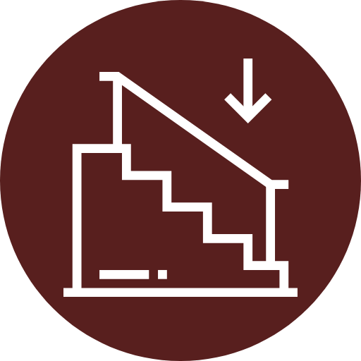 Take Advantage of Basement Space Circle Icon