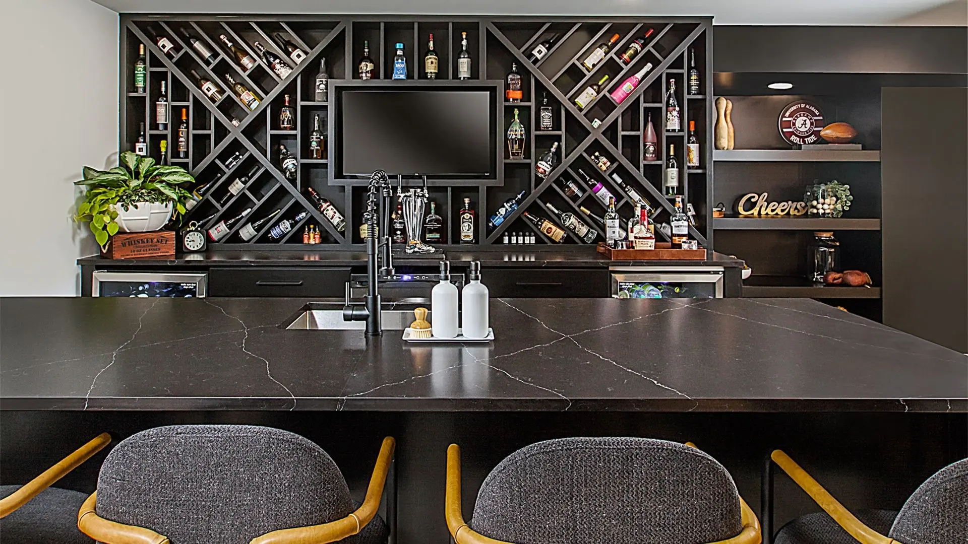 After Dark Basement Project Gallery – Authentic Kitchen & Design