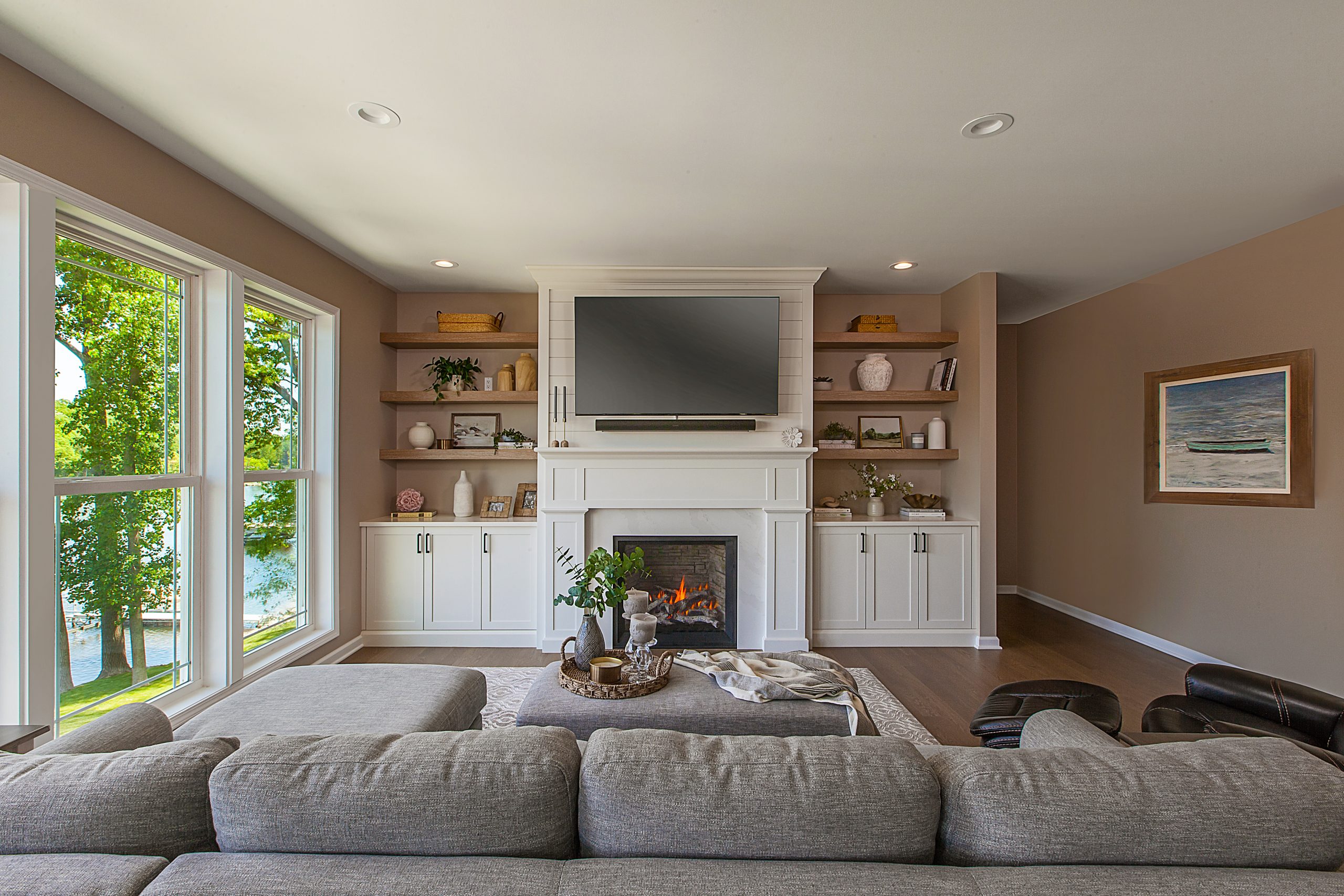 Lakeside Luxe Built-Ins